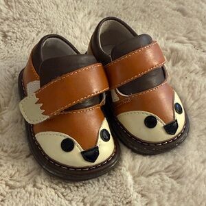 WeeSqueak Fox Baby Shoes